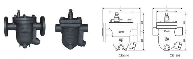 自由浮球式蒸汽疏水器